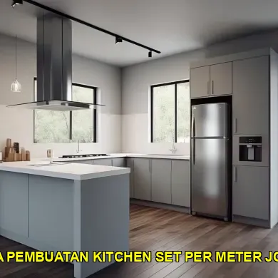 Mengenal Jasa Pembuatan Kitchen Set Per Meter Jogja
